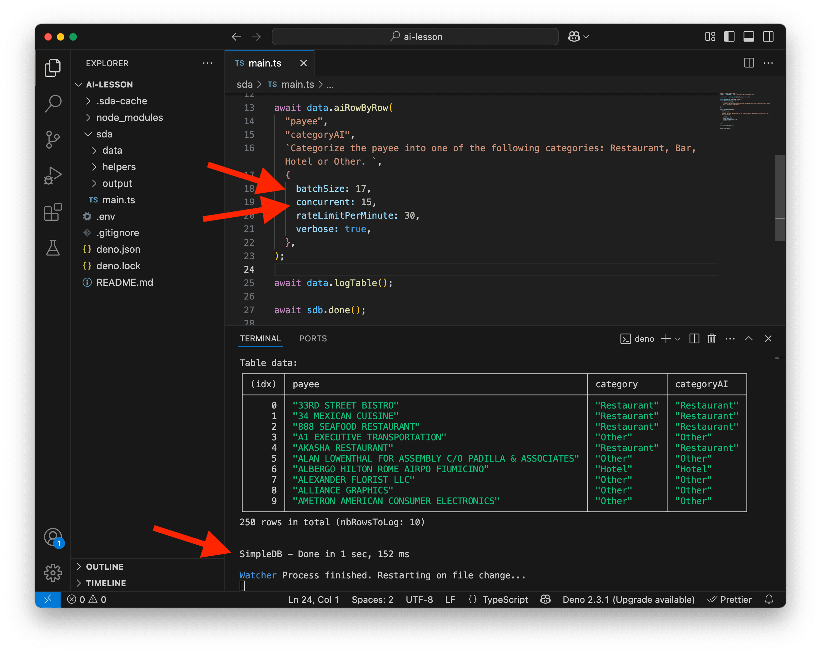 Sending concurrent requests.